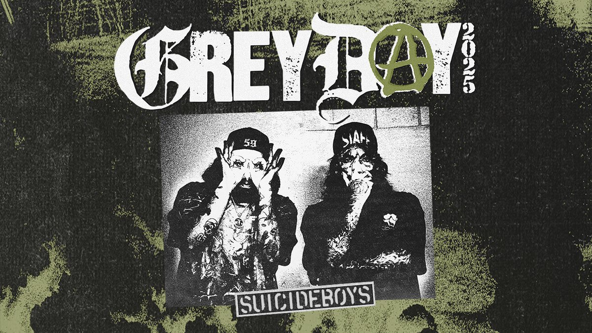 $uicideboy$ Unveil Grey Day 2025 Tour Lineup and Dates